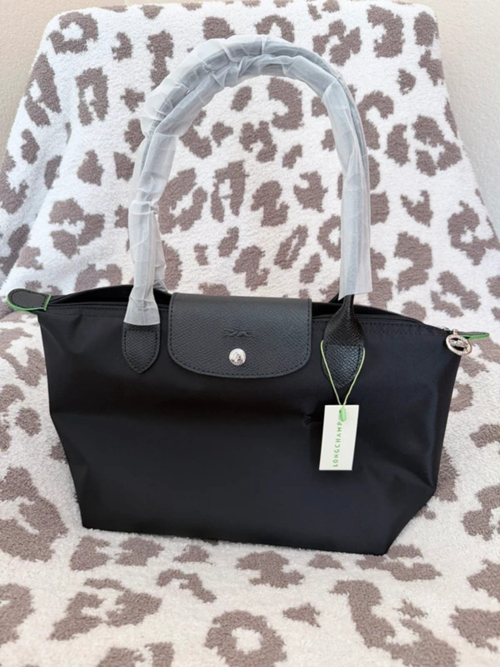 LONGCHAMP Verrou Luxury Leather Flap Bag